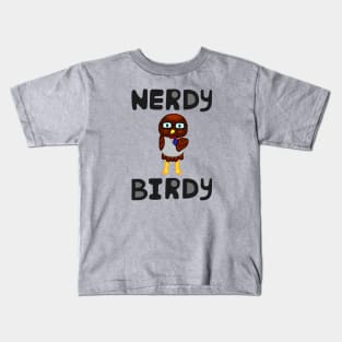 Nerdy Birdy Owl Kids T-Shirt